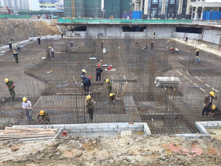 熱烈祝賀固力士奧晨天悅花園項目5號樓成功驗收